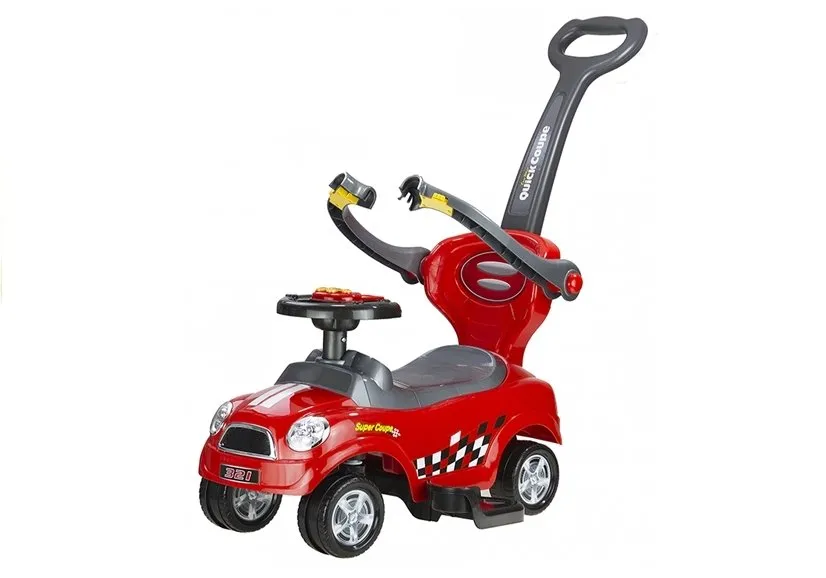 dječja guralica auto coupe crveni - slika 3