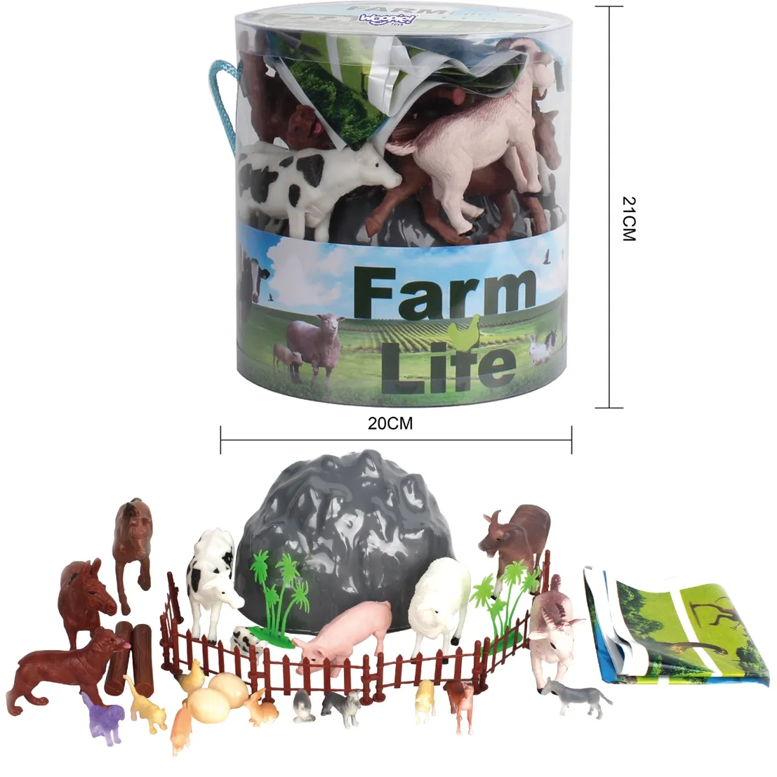 woopie set figurica farma 34 kom. - slika 10