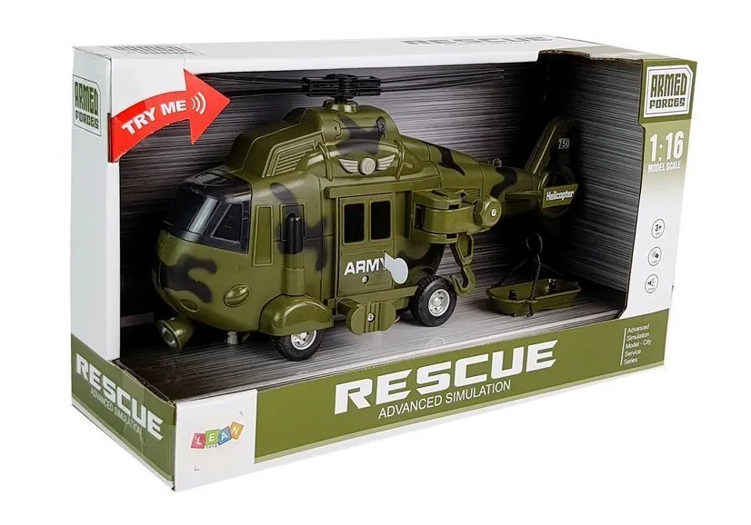 vojni spasilački helikopter s efektima - slika 6