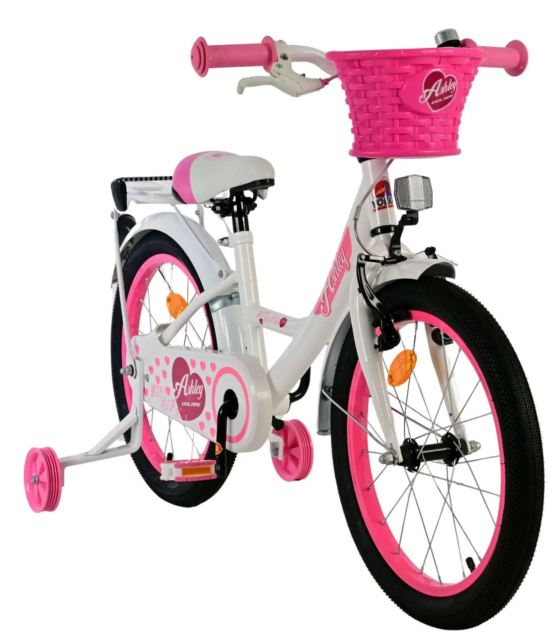 volare dječji bicikl ashley 18″ bijele boje - slika 7