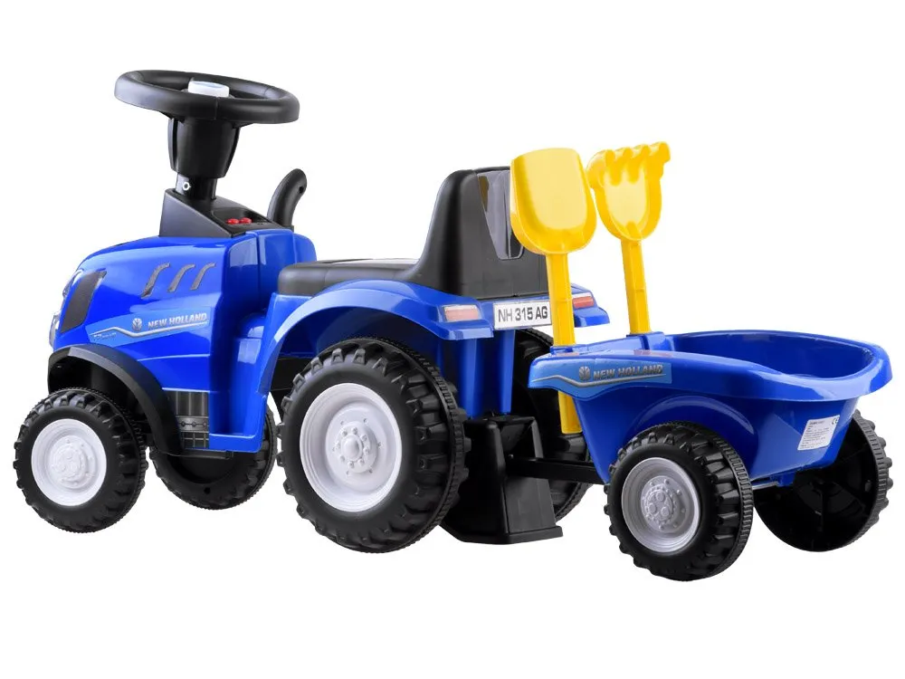 traktor s prikolicom plavi za3691 - slika 6