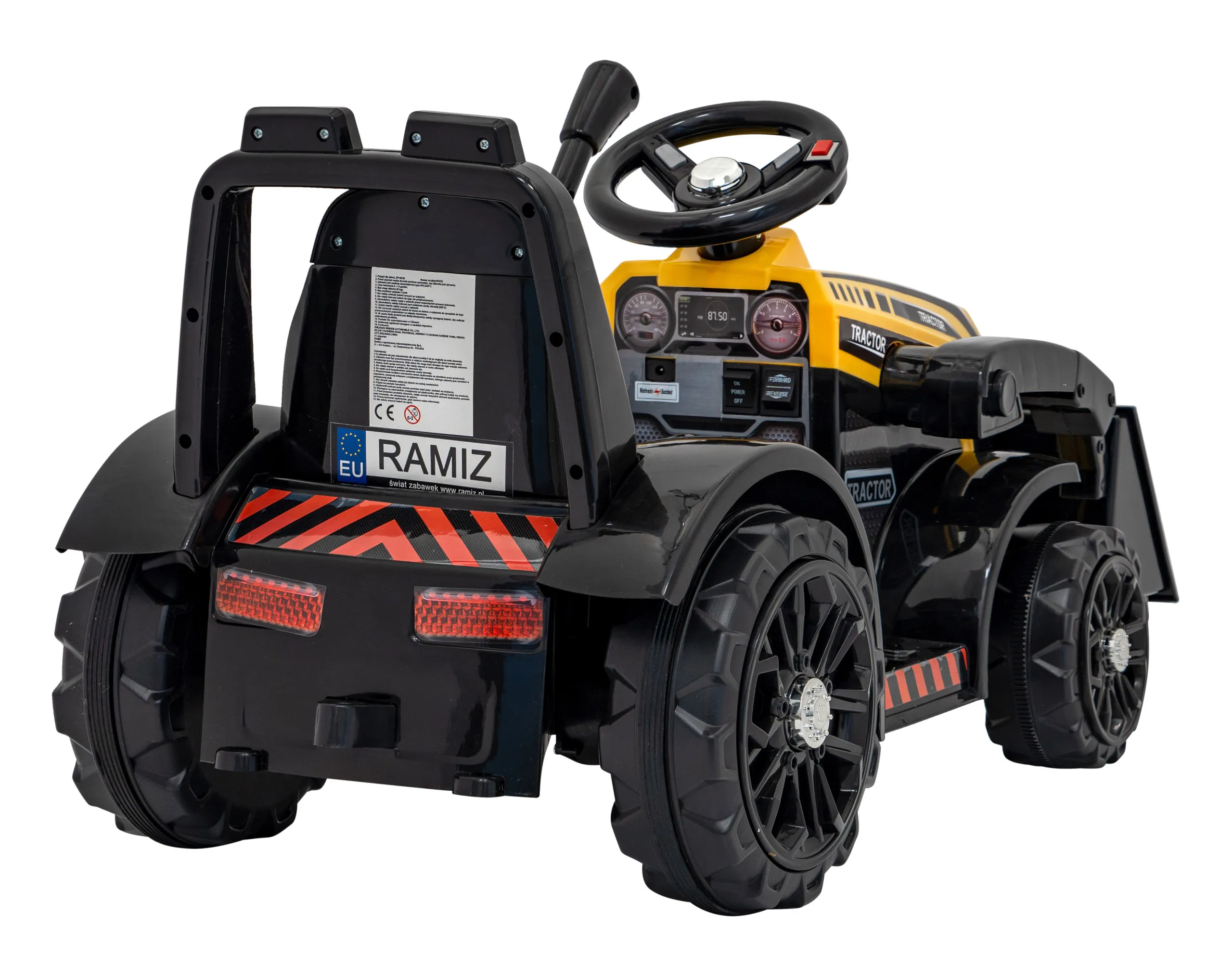 bager/traktor g320 na akumulator, žuti - slika 8