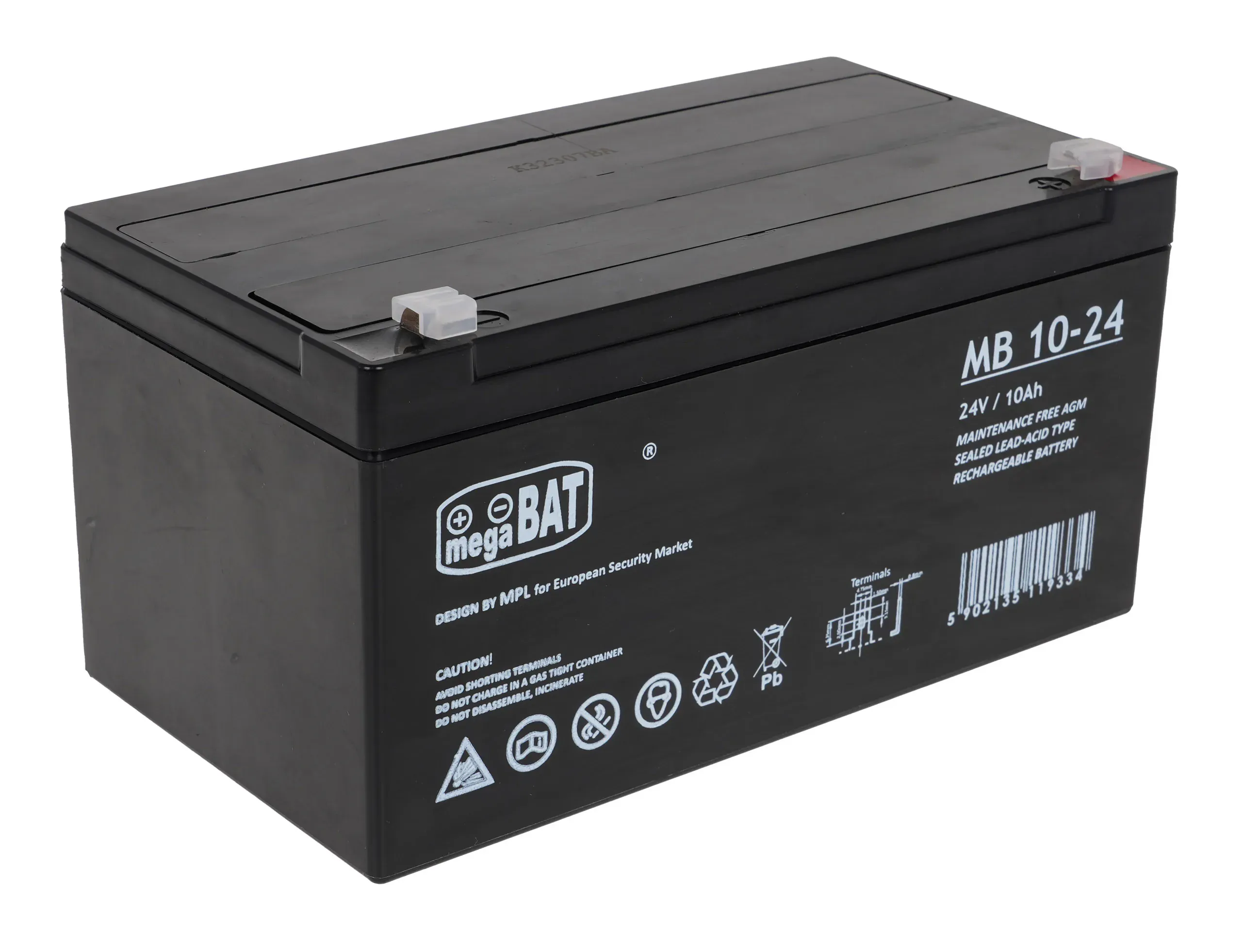 akumulator 24v 10ah - slika 1
