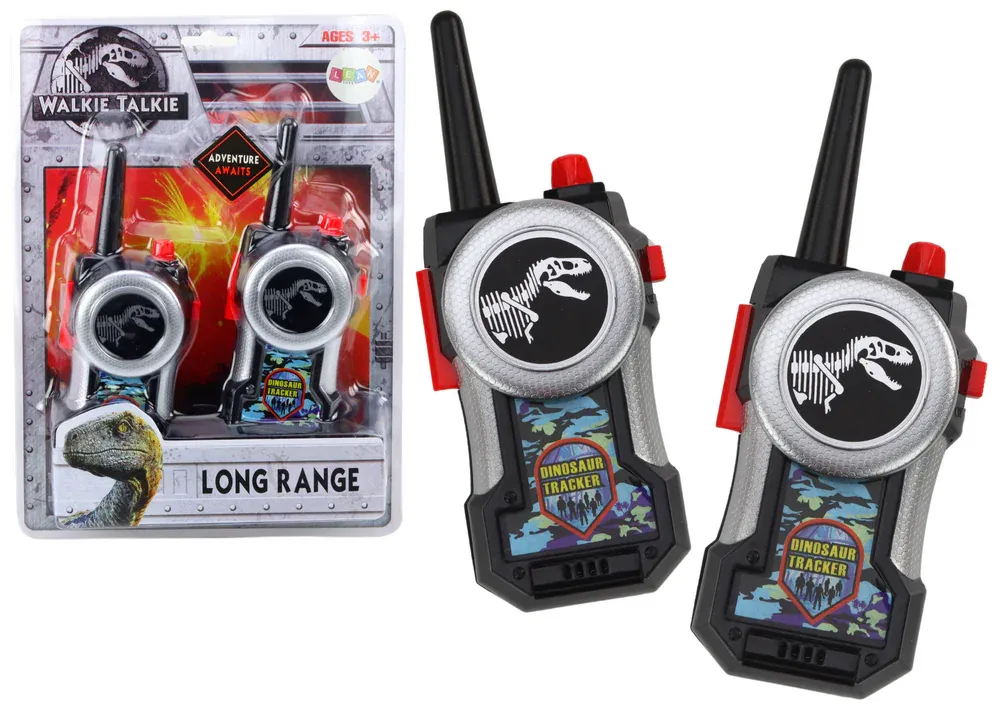 walkie-talkie s dizajnom dinosaura i dometom 30-80m - slika 1
