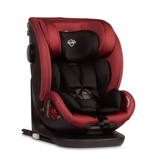 autosjedalica securo i-size bordo crvena (40-150) - slika 2