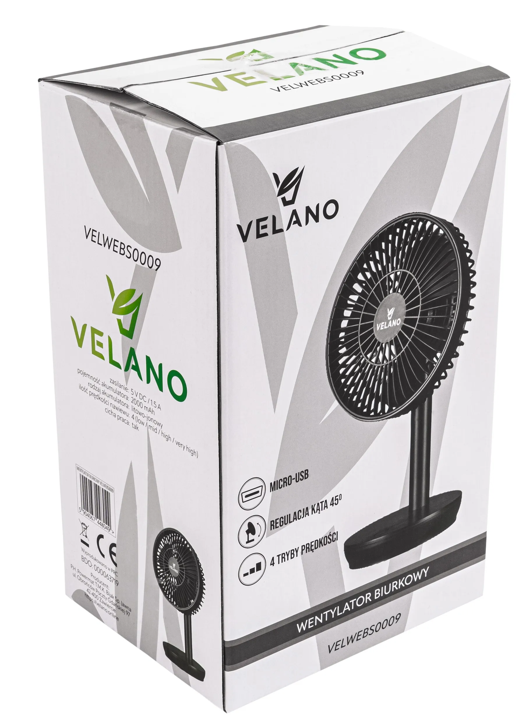 velano stolni ventilator velwebs0009 - slika 3
