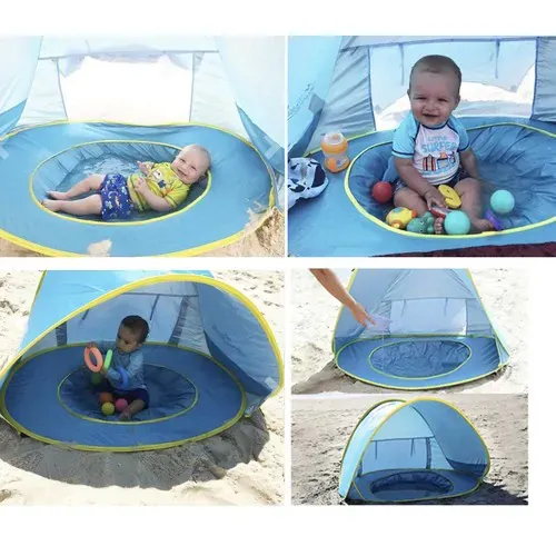 šator za plažu s bazenom 21204 - slika 3