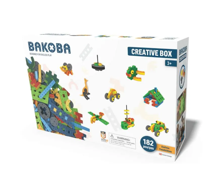 bakoba kreativni box – stem certificirani konstrukcijski set 3+ - slika 4