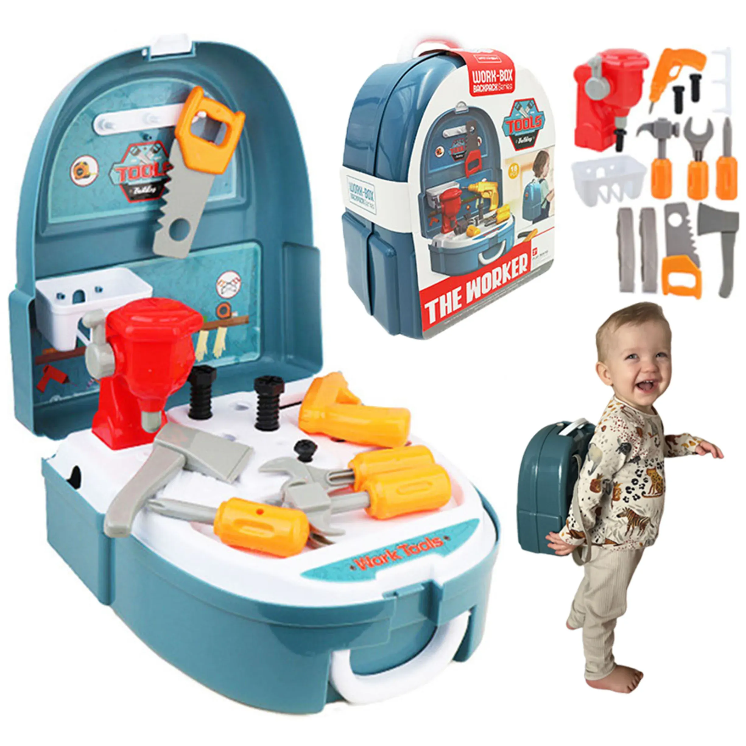 woopie little diy kit radionica u ruksaku 18 kom. - slika 2
