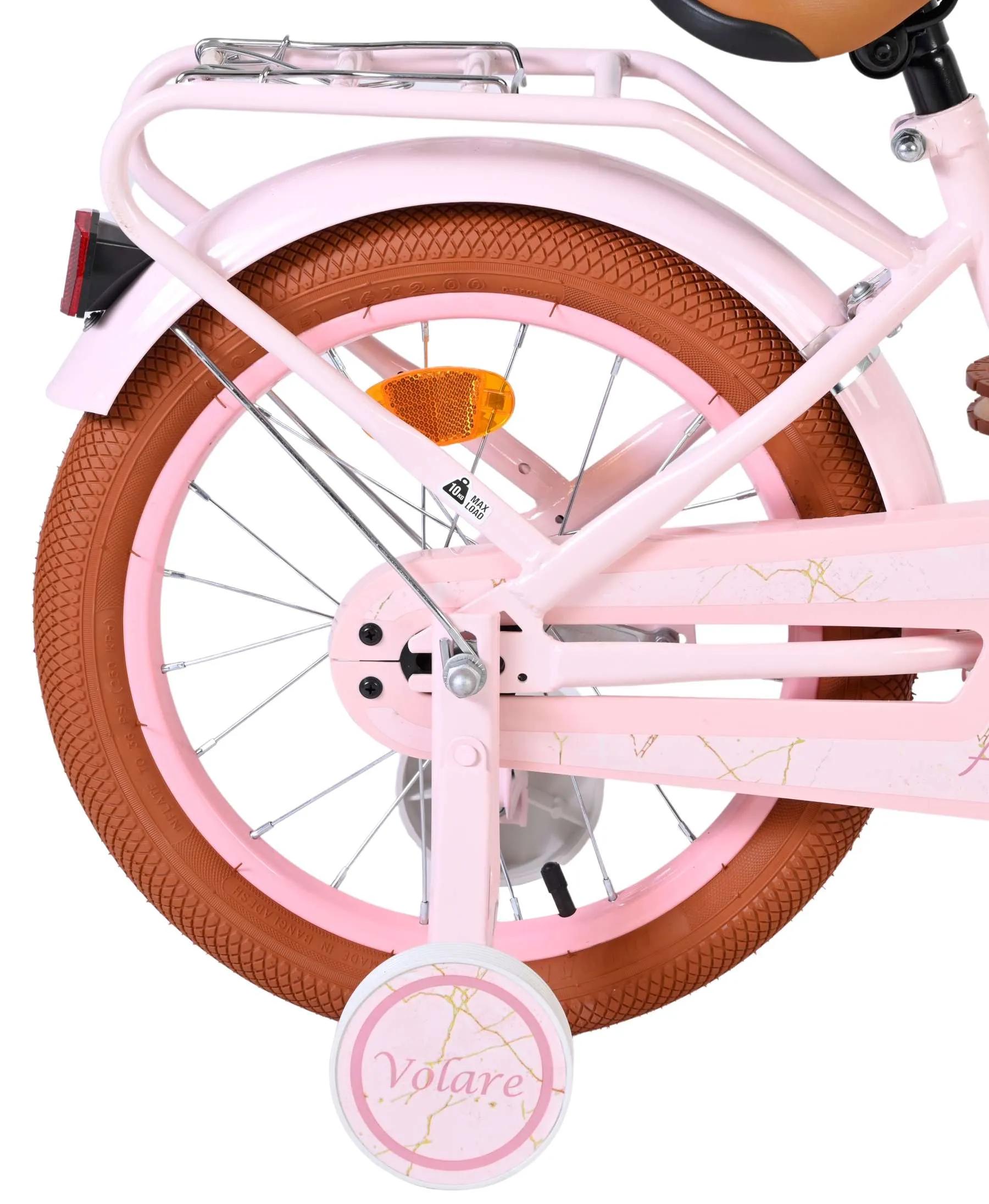 volare dječji bicikl ashley 16″ pink boje - slika 3