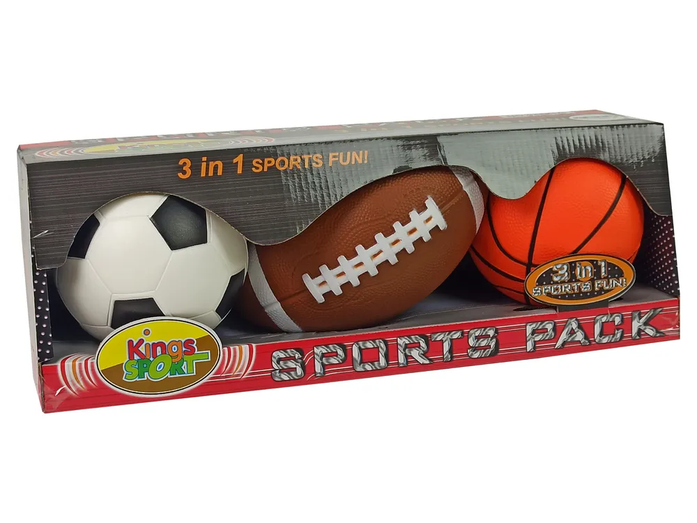 set mekih sportskih lopti 3u1 - slika 4