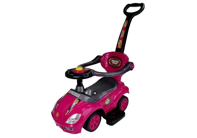3u1 mega car za vožnju roza - slika 4