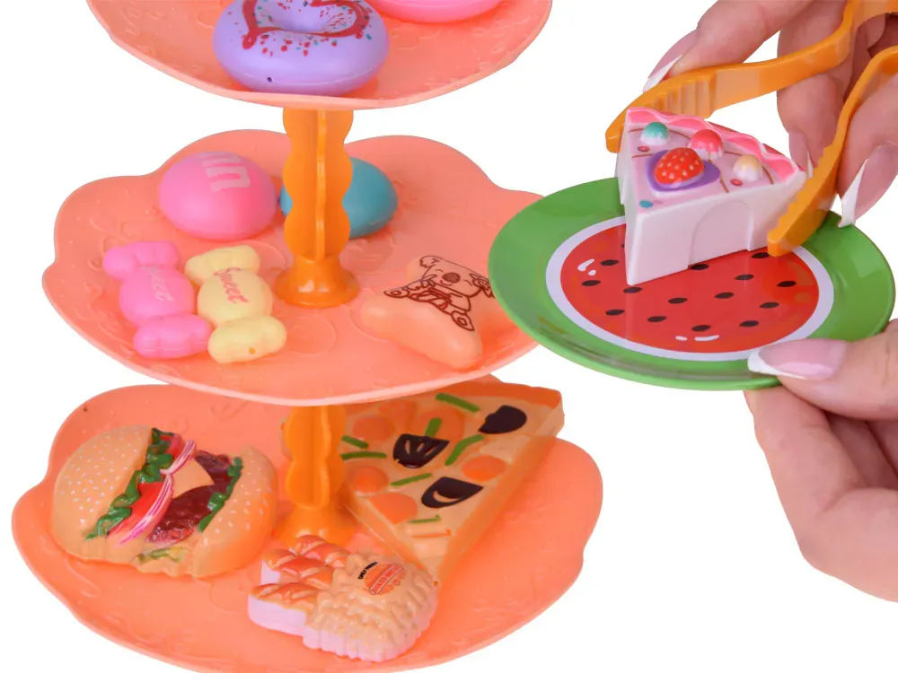set za čaj, voćne šalice i tanjurići u kutiji, 36 komada - slika 4