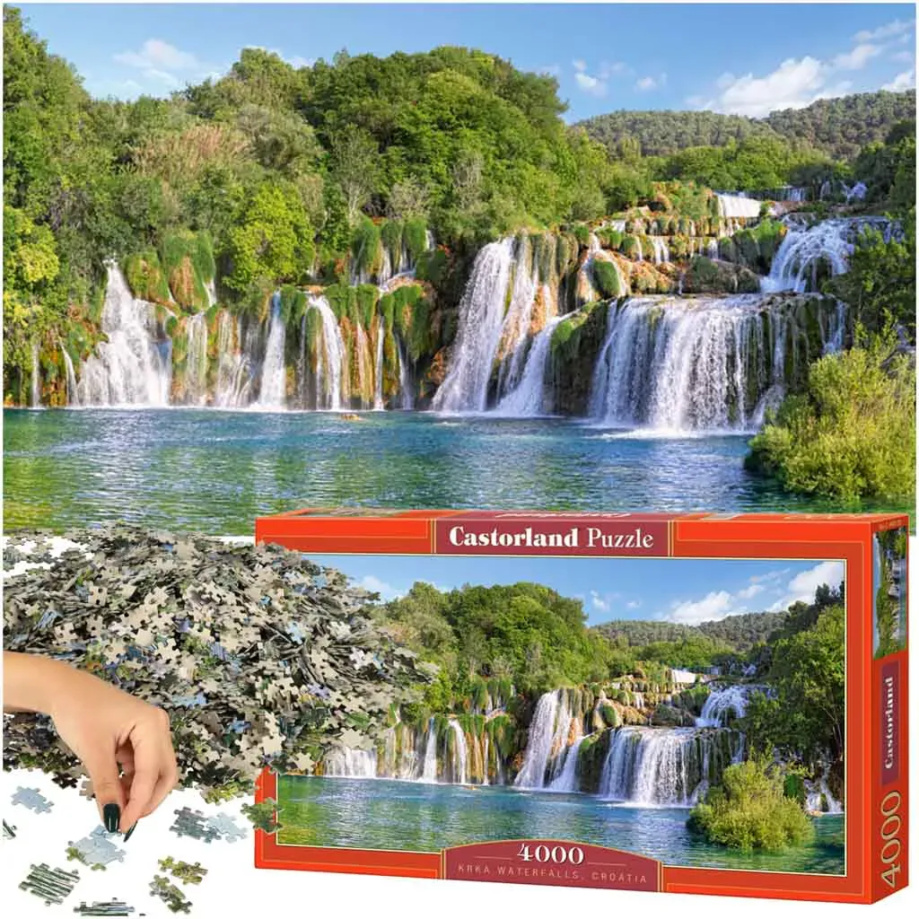 castorland puzzle slapovi krke 4000kom. - slika 2
