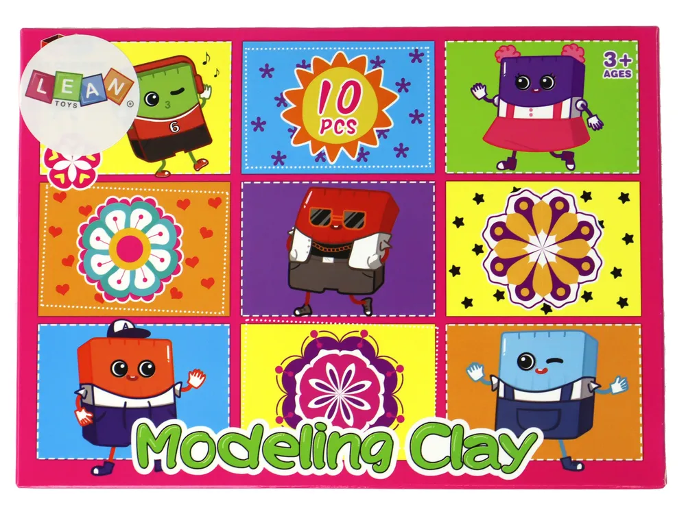 set plastelina 10 boja - slika 4