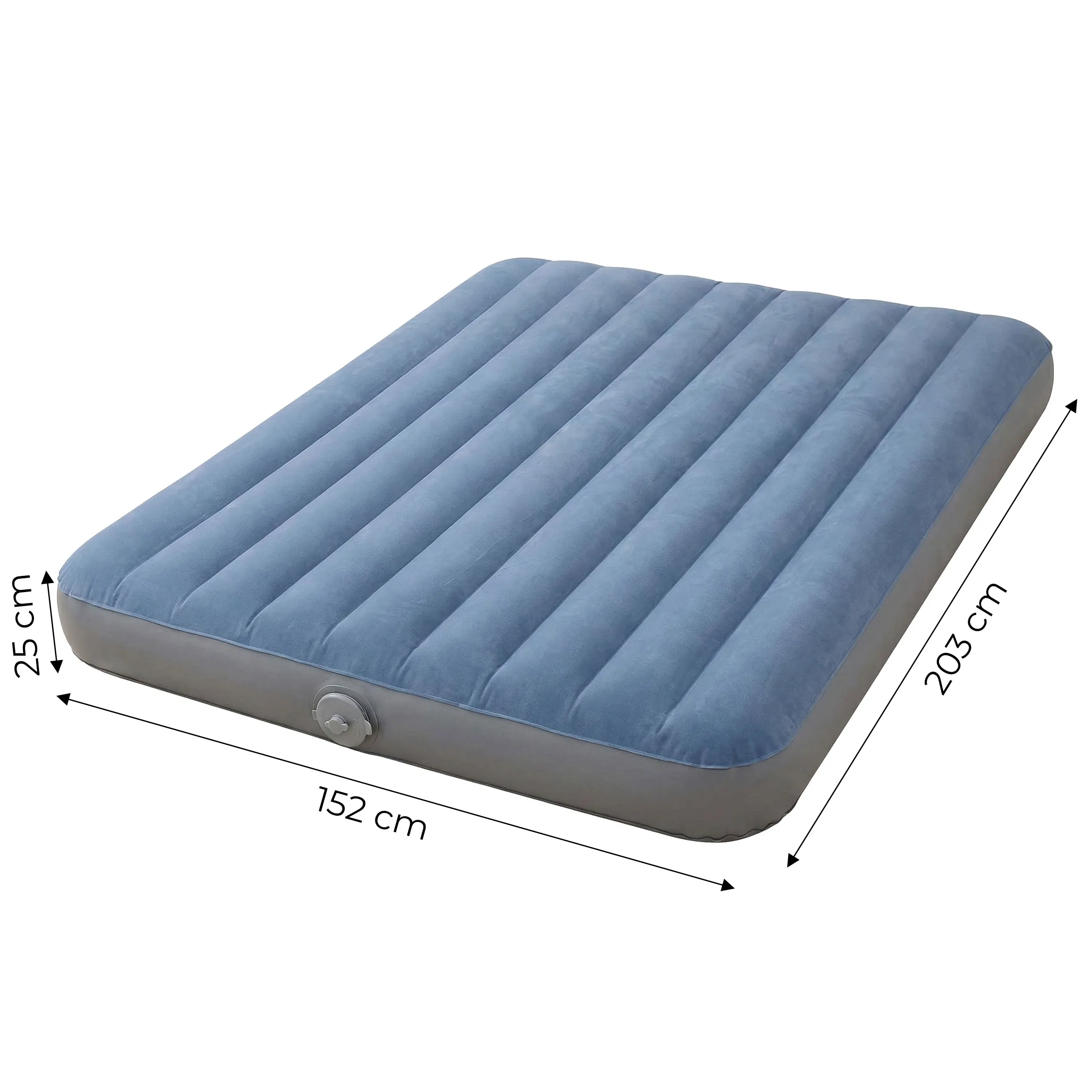 intex dvostruki zračni madrac 203 × 152 × 25 cm s ugrađenom električnom pumpom - slika 7