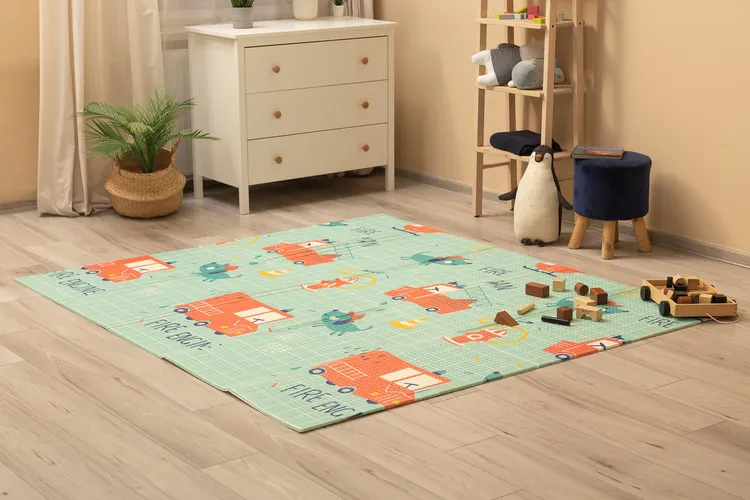 toyz dvostrana podloga za igru grad 200 x 180 cm - slika 8