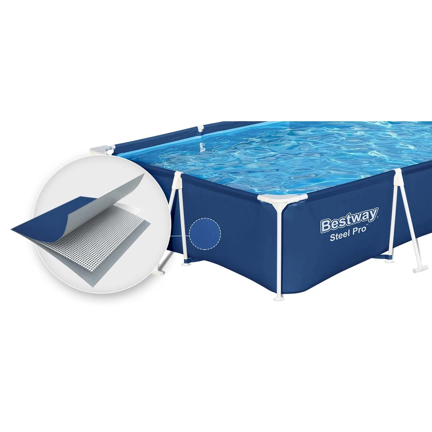okvirni vrtni bazen 300 x 201 x 66 cm 16u1 bestway - slika 5