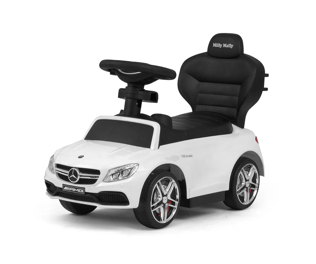 milly mally mercedes amg c63 bijeli - slika 2