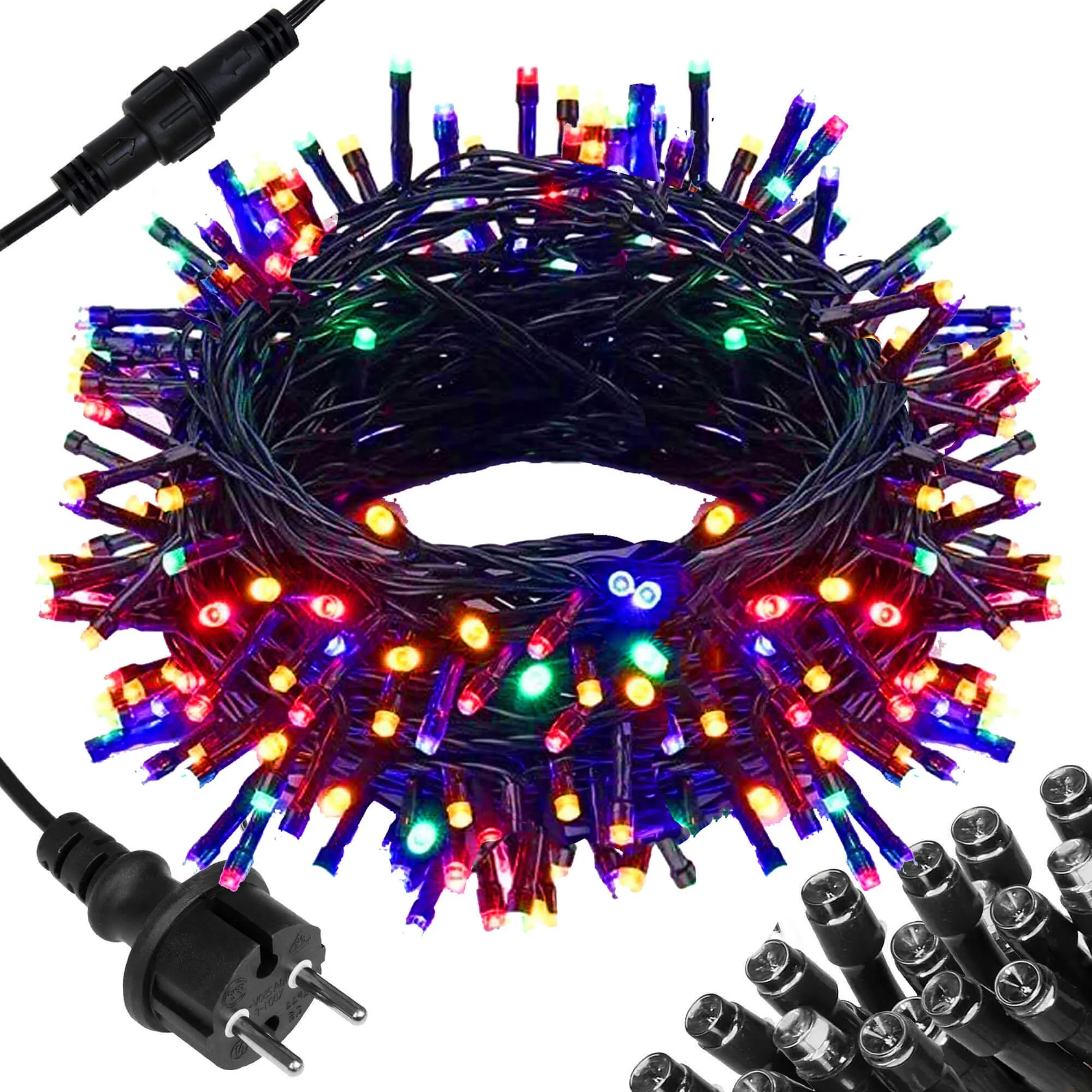 božićne lampice flash s 500 led dioda - slika 8