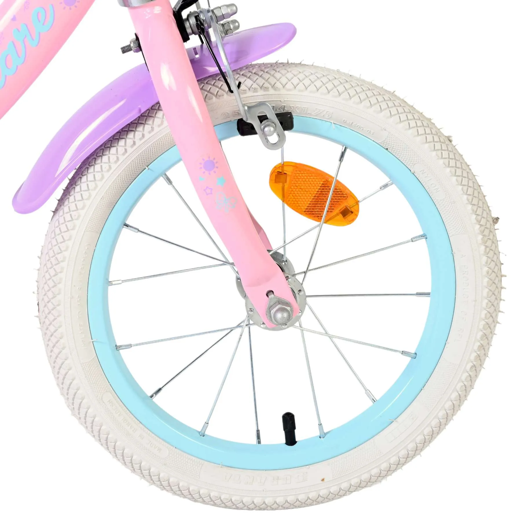 volare dječji bicikl olivia 14″ ružičaste boje - slika 4