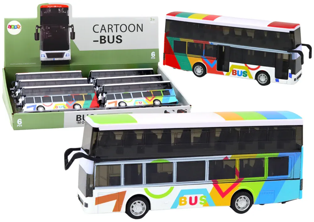 Šareni autobus na kat s frikcijskim pogonom - Pribislavec