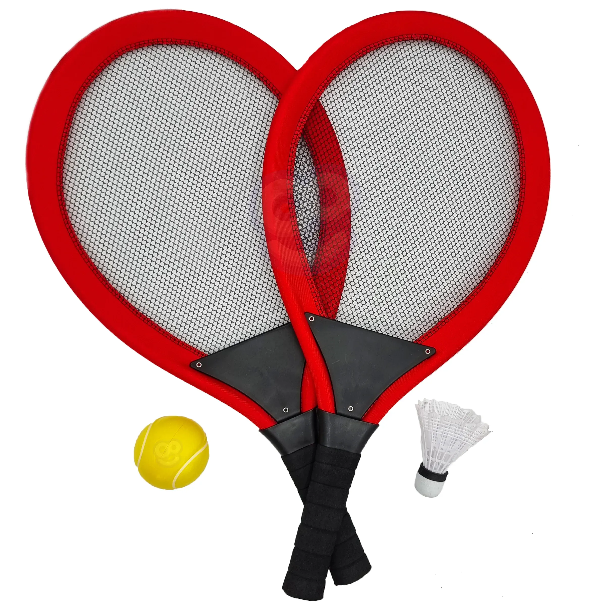 woopie set za badminton - crveni - slika 2