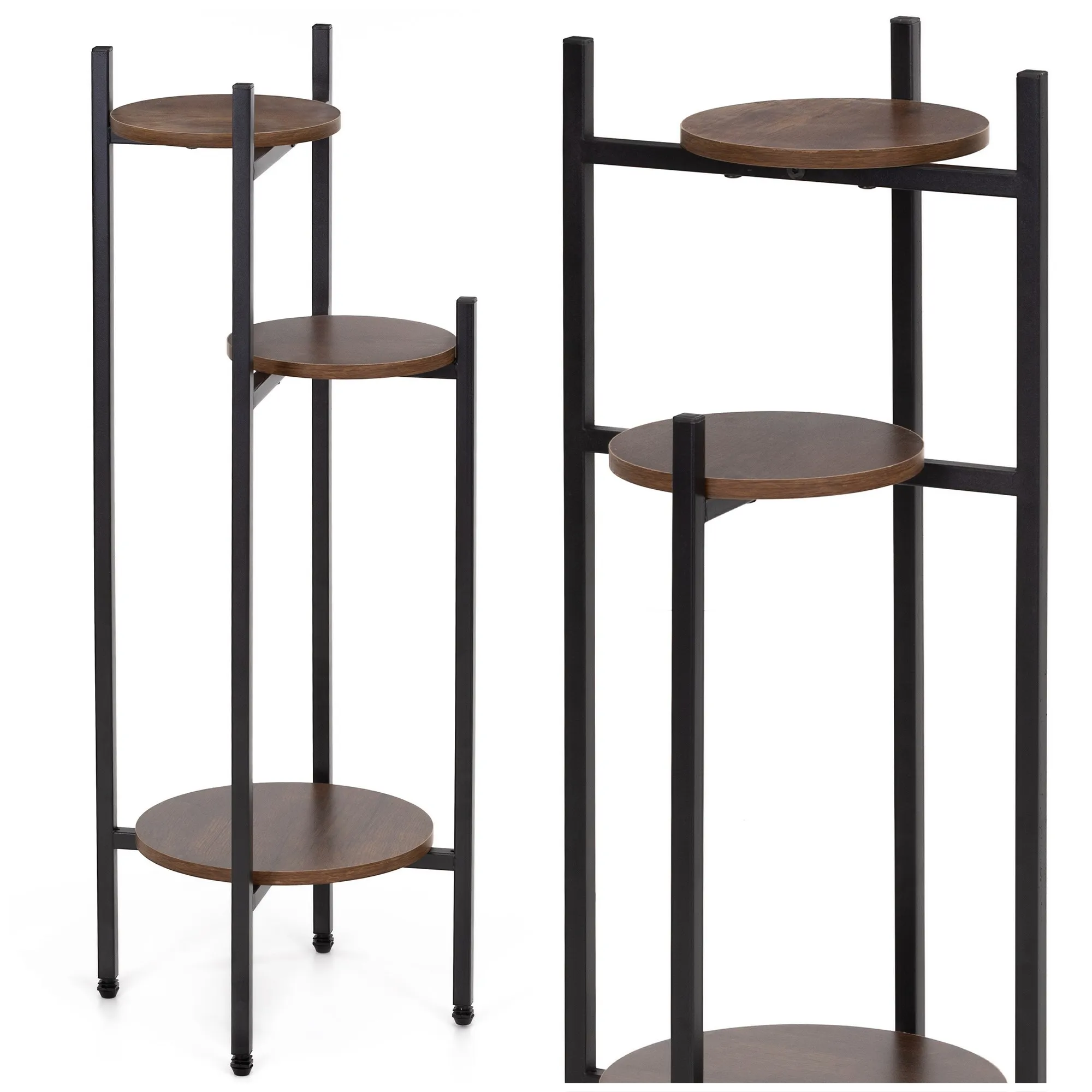 metalni stalak za cvijeće 60 x 15 x 13,8 cm - slika 3