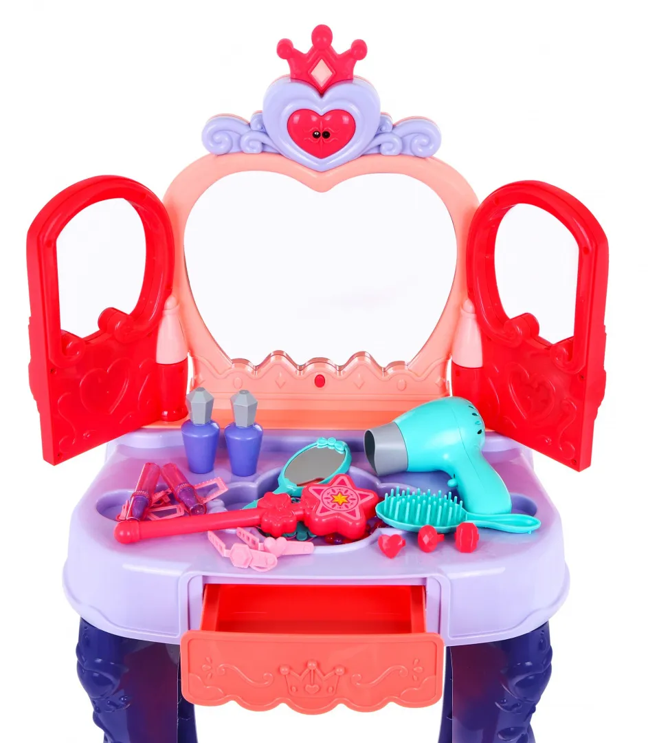 dječji set za uljepšavanje toaletni stolić princeza - slika 6