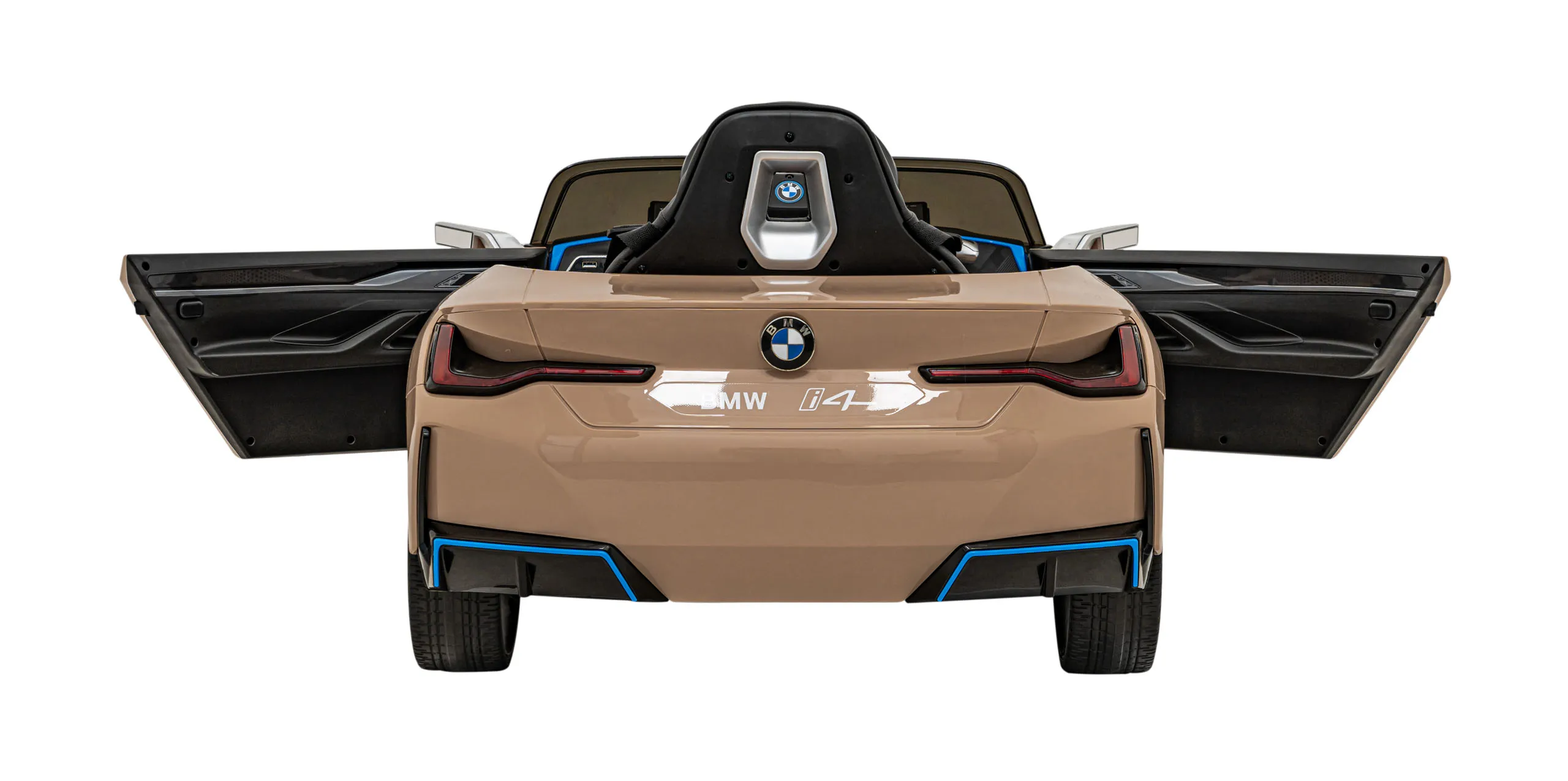 bmw i4, auto na akumulator, zlatni - slika 7