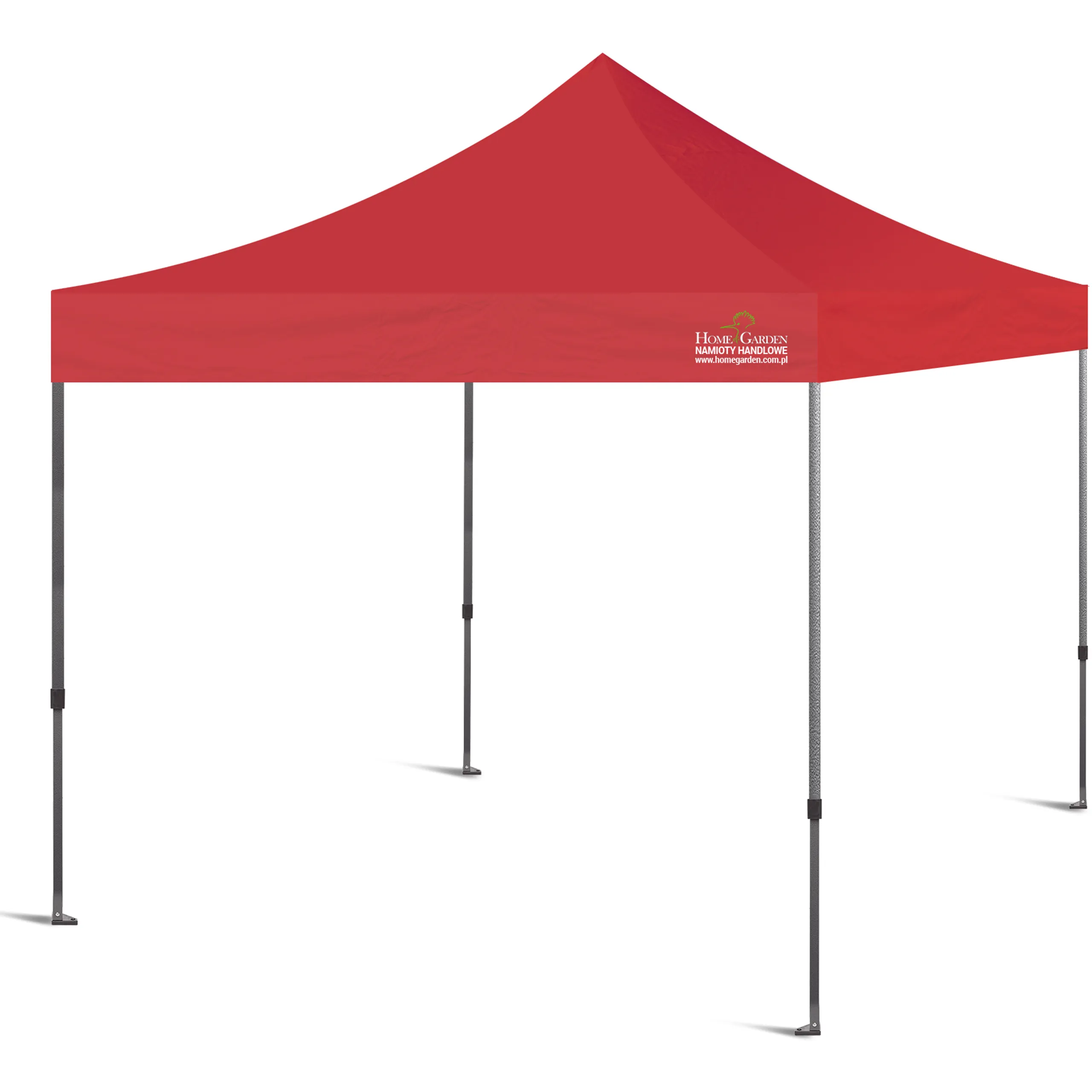 komdercijalni šator 300 x 300 cm crveni - slika 3