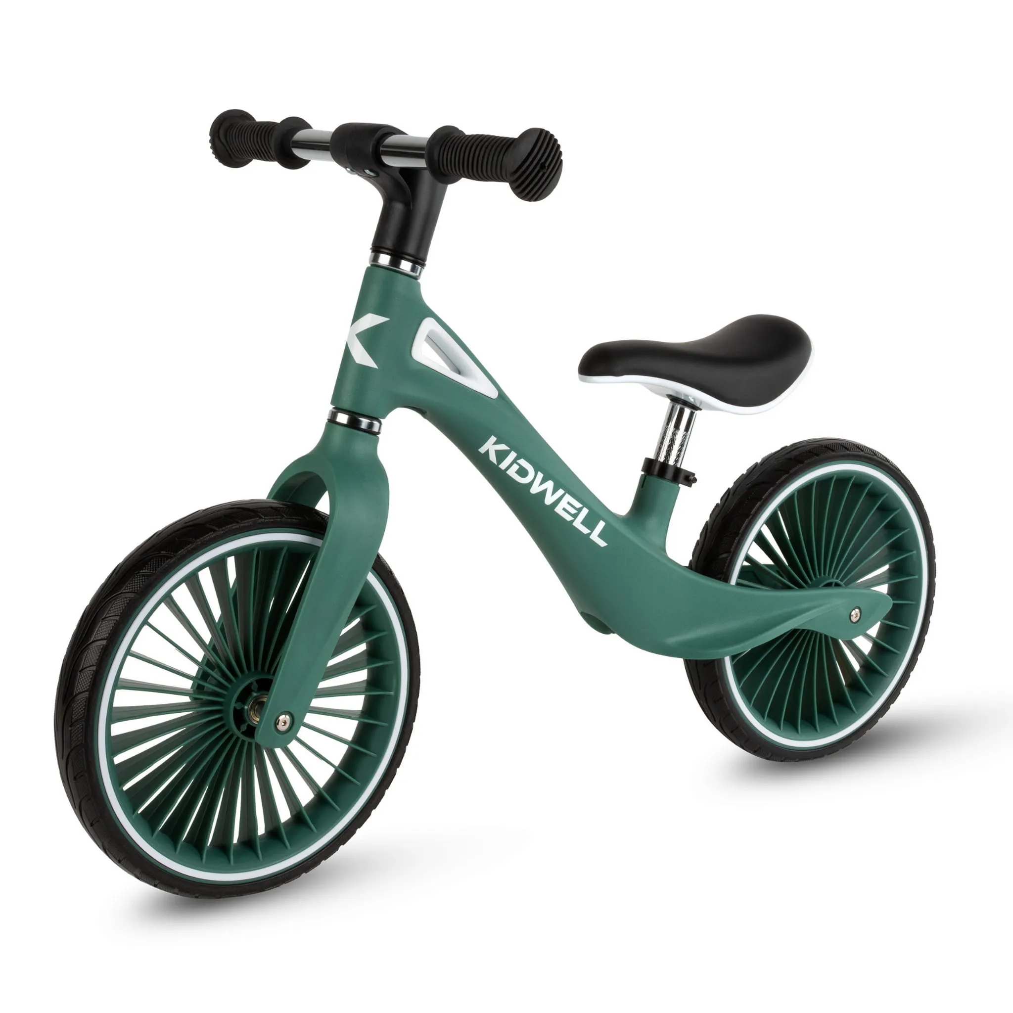kidwell nix dječji bicikl bez pedala, tamnozeleni - slika 11
