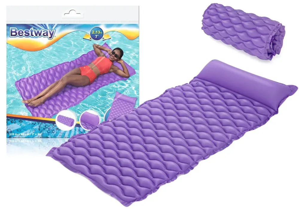 Bestway 44020 madrac na napuhavanje 213cm ljubičasti - Pribislavec