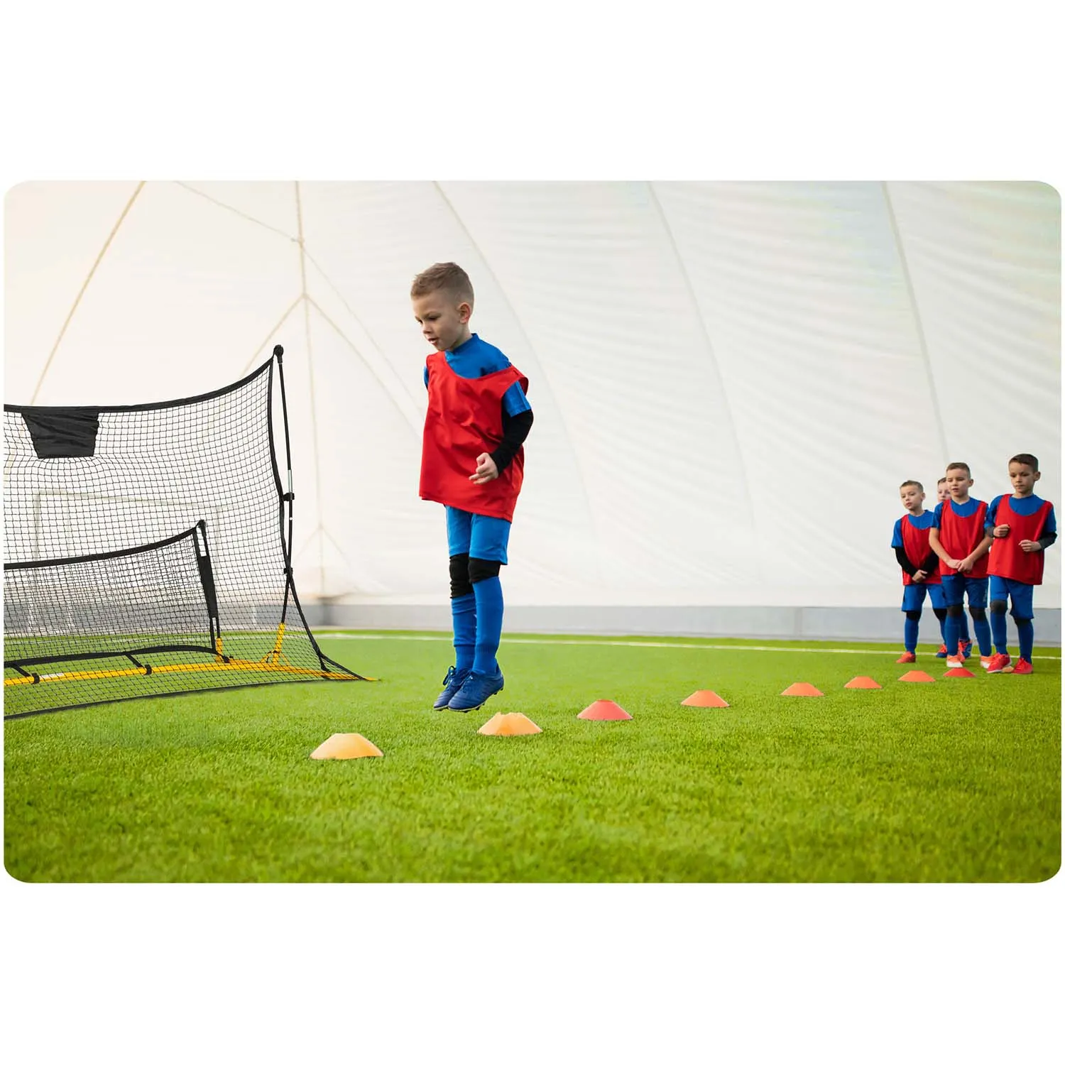 neo-sport mreža za trening skakača 210 x 120 x 35 cm - slika 9