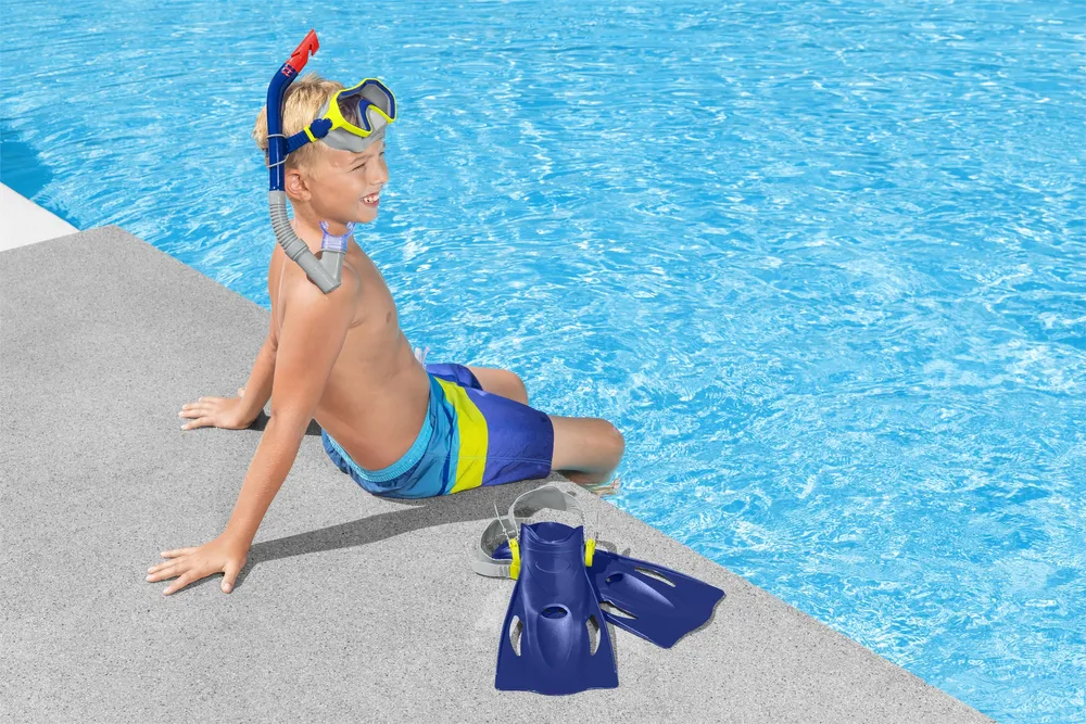 bestway 25046 dječji ronilački set plavi - slika 5
