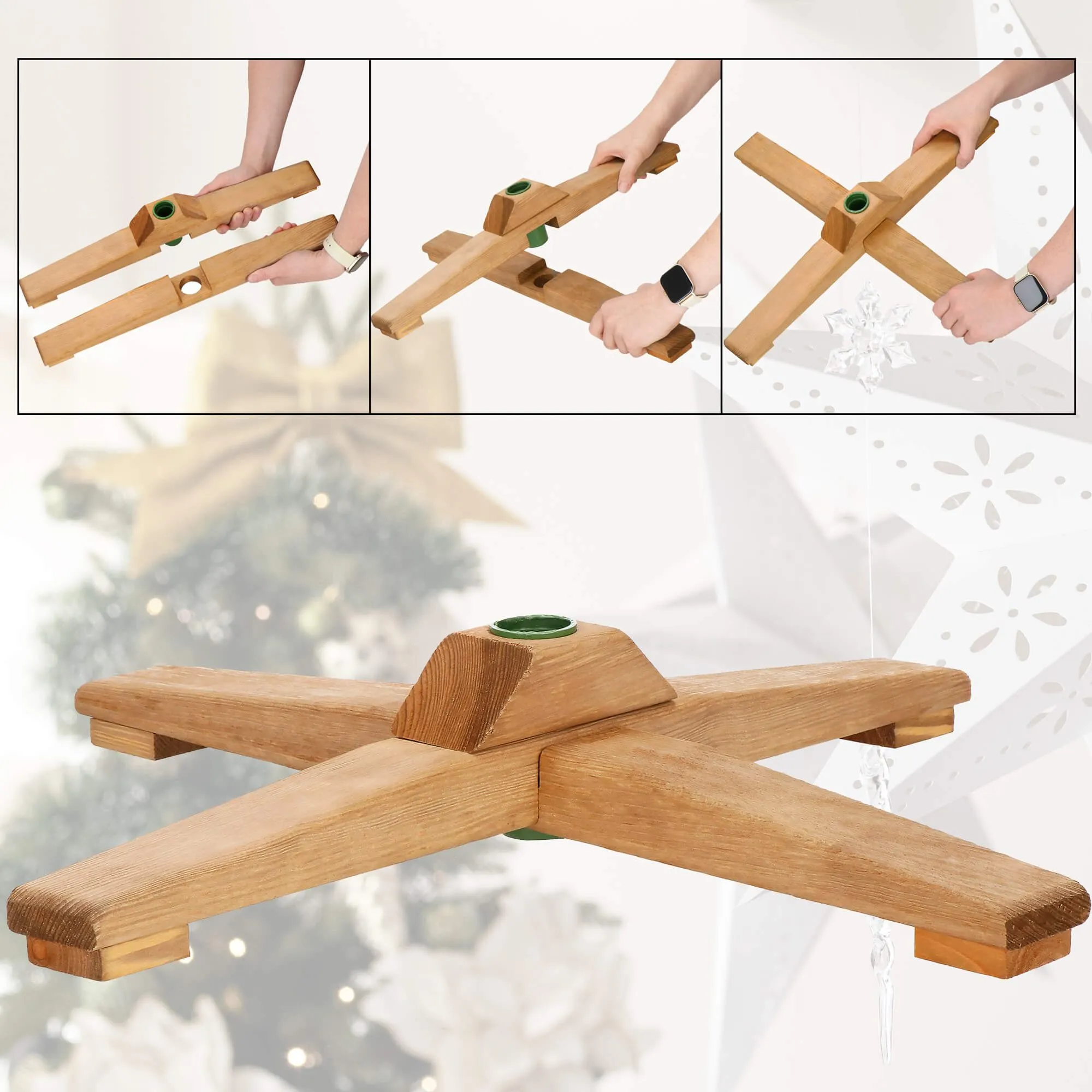 umjetno božićno drvce, premium dijamantni bor 220 cm - slika 9