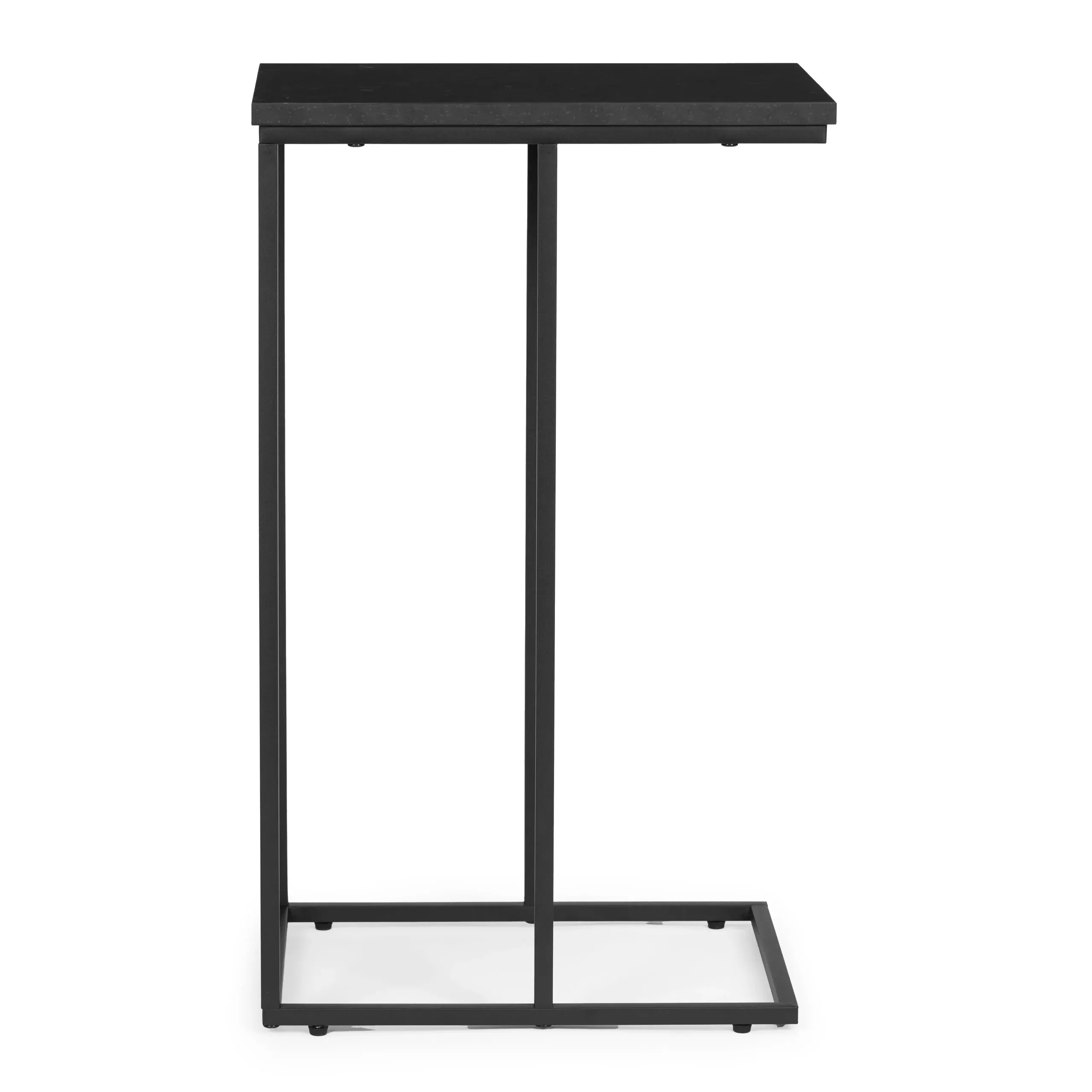 pomoćni stolić za laptop, stolić za kavu, c-oblik, modernhome - slika 3