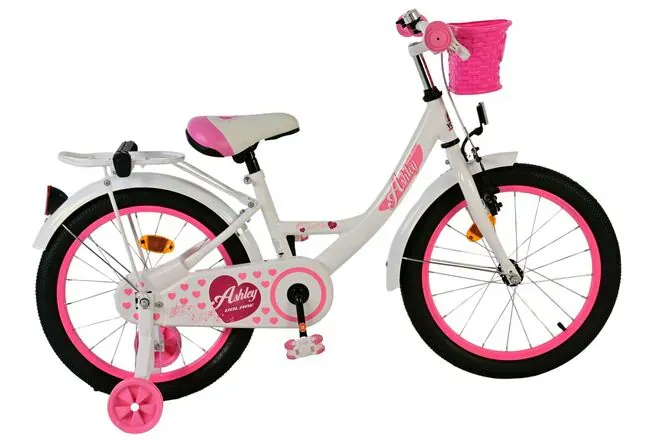 volare dječji bicikl ashley 18″ bijele boje - slika 2