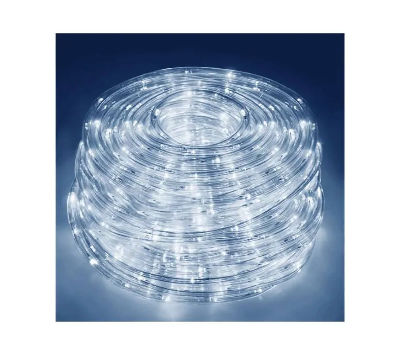 springos led svjetlo crijevo - 10m, 240led, 8 funkcija, ip44, hladna bijela - slika 5