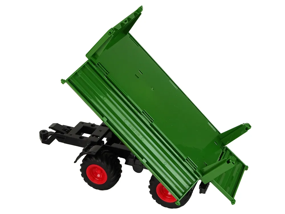rc traktor s prikolicom 1:24 crveno-zeleni - slika 4