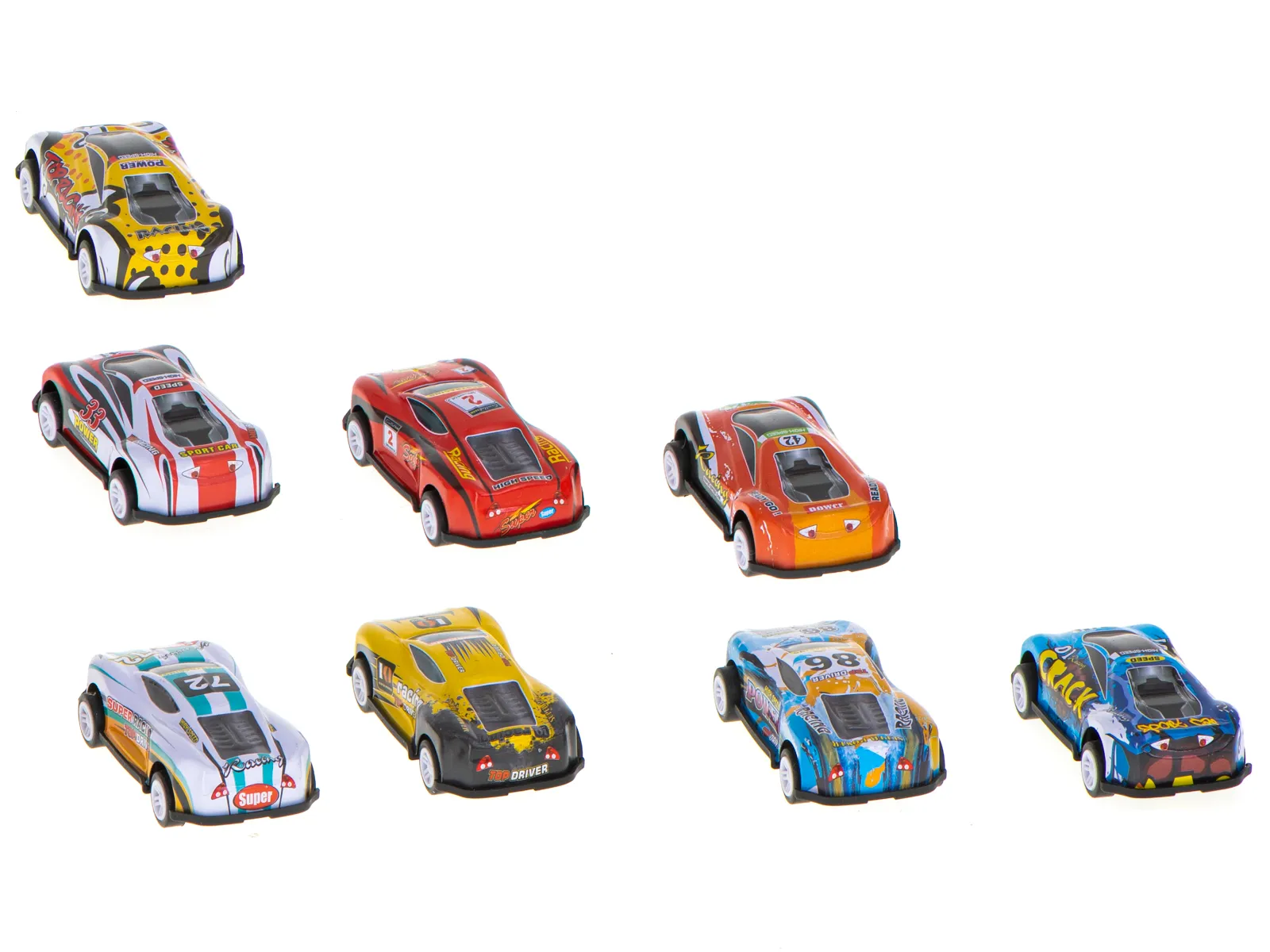 set metalnih automobila 8 kom. - slika 4