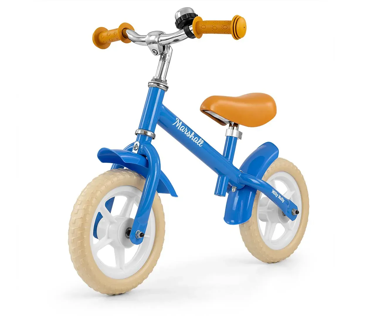 milly mally dječji bicikl bez pedala marshall plavi - slika 2