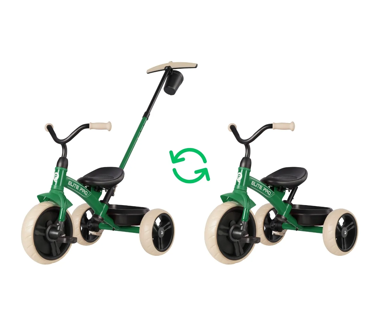qplay elite pro zeleni tricikl - slika 7