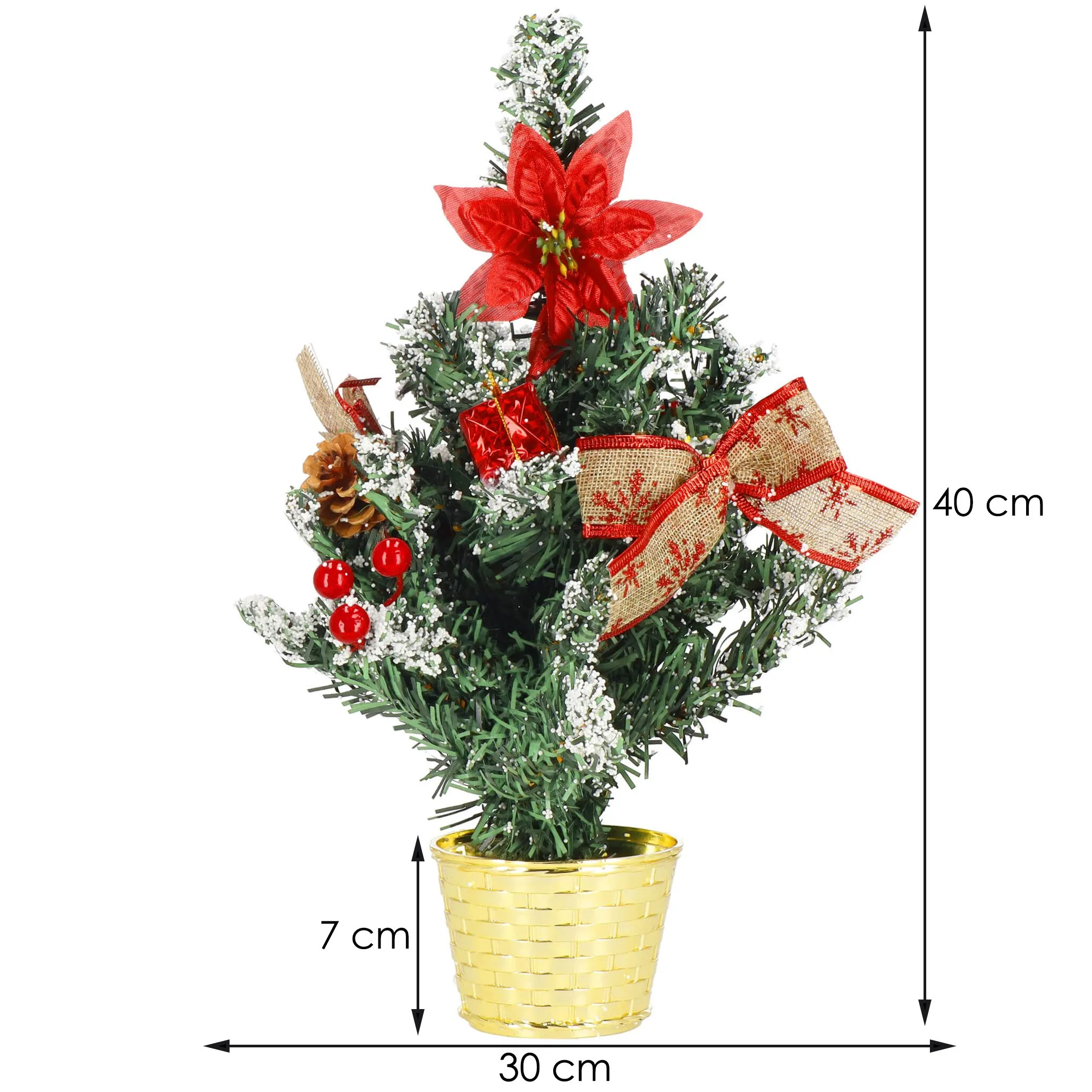božićni ukras “jelka” – visina 40 cm - slika 8