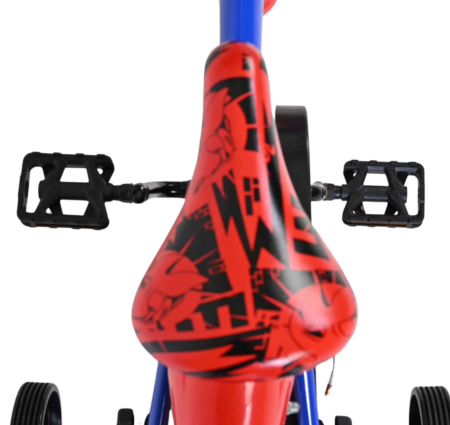 volare dječji bicikl sonic prime 14″ plavo-crvene boje, s dvije ručne kočnice - slika 5
