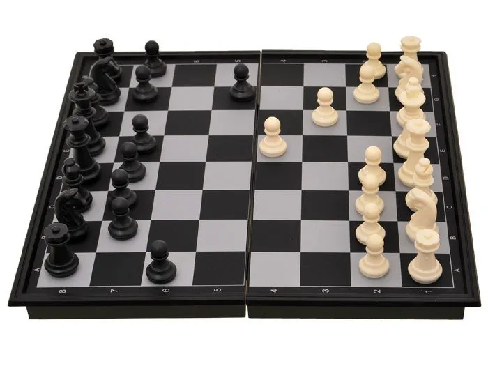 putna magnetna šahovska ploča 2 u 1 - slika 4