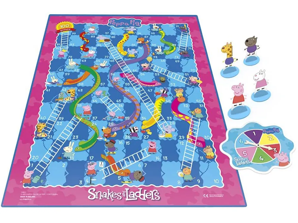 igra peppa pig ljestve i zmije - slika 3