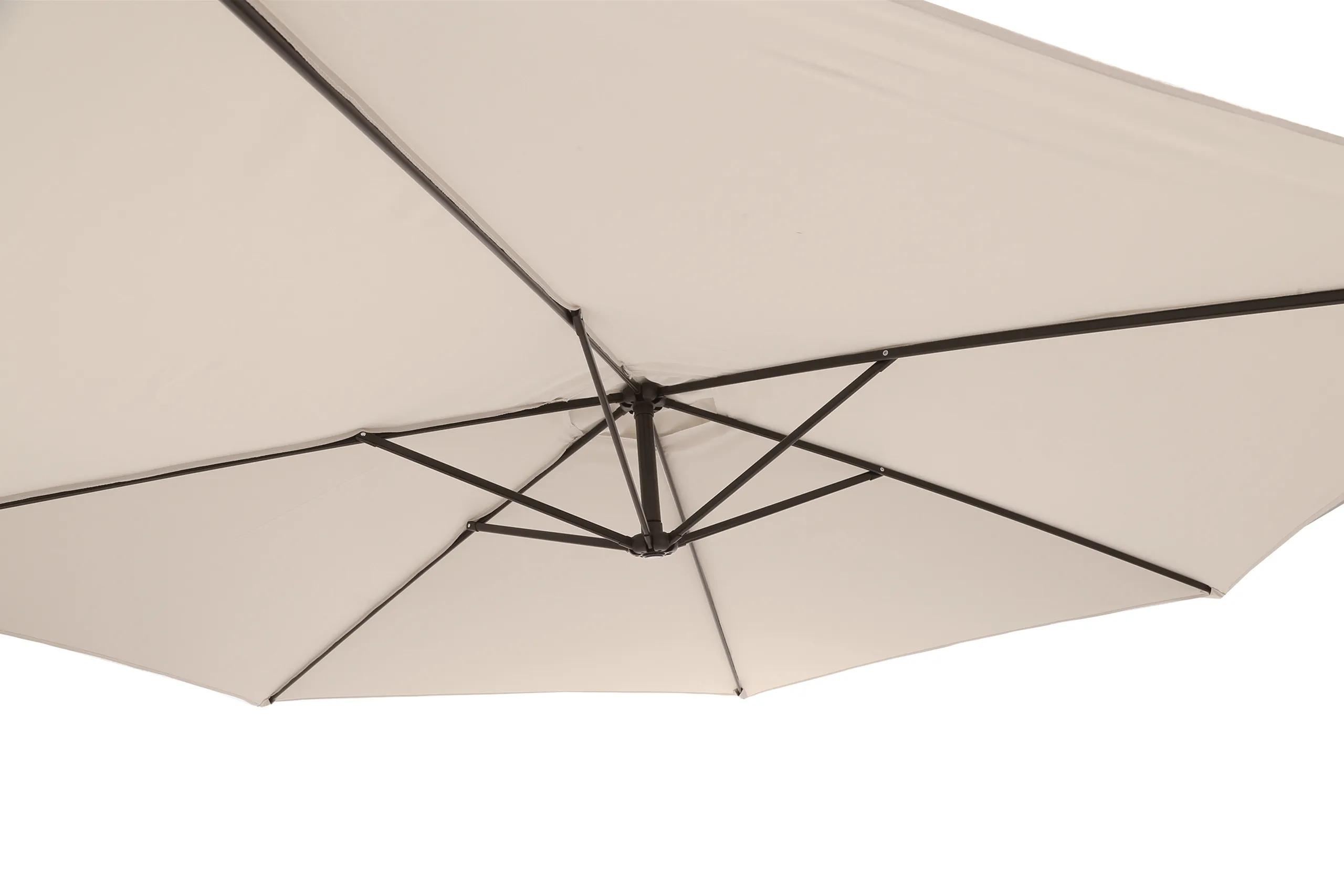 suncobran malabo 300 cm siva / ecru - slika 7