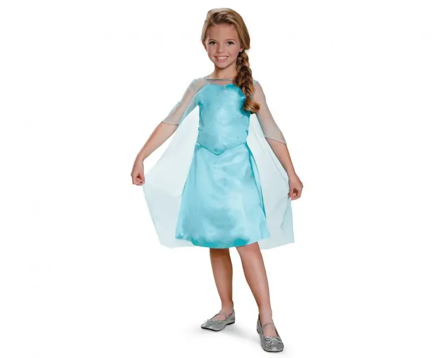 kostim za maškare elsa basic plus - frozen , vel. xs - slika 2
