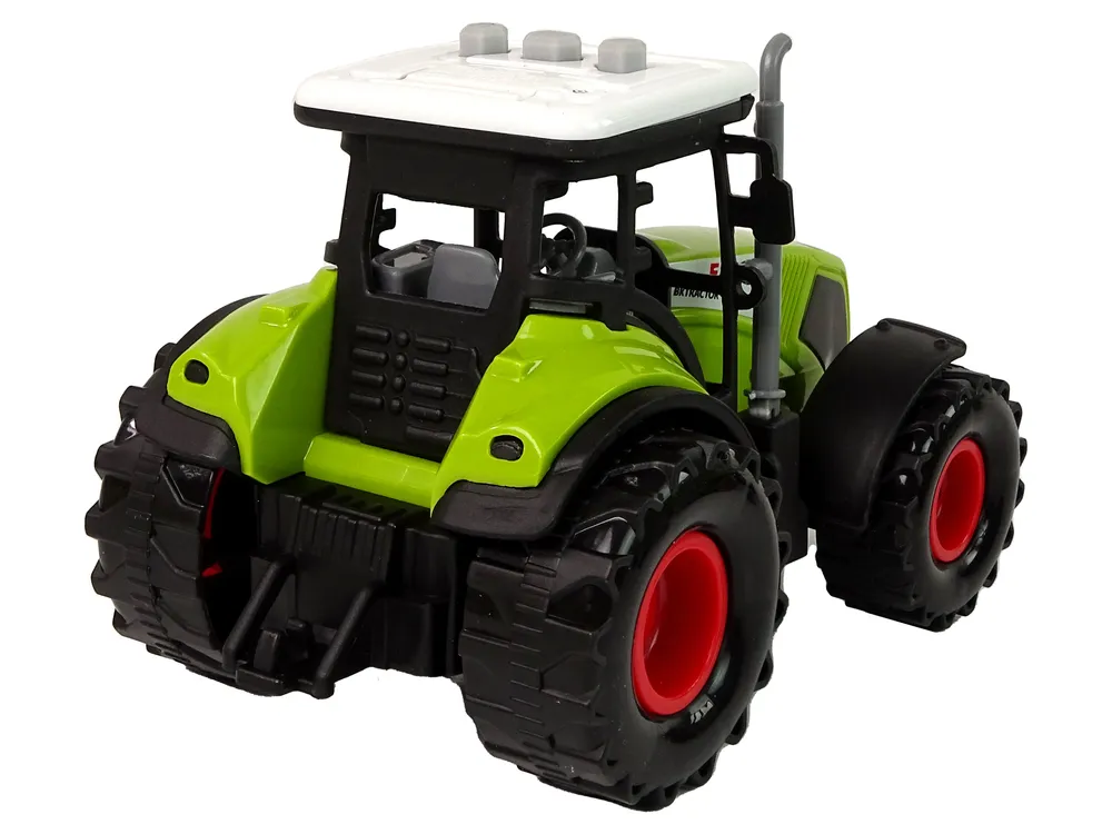 traktor s 2u1 prikolicom zeleni - slika 9